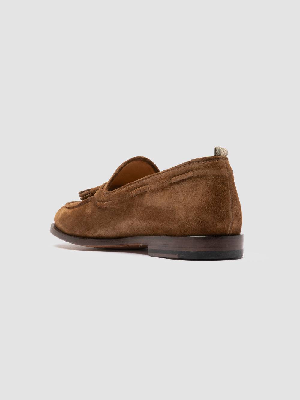 Officine Creative OPERA 002 Mocassini con Nappine in Camoscio Marrone Only for today