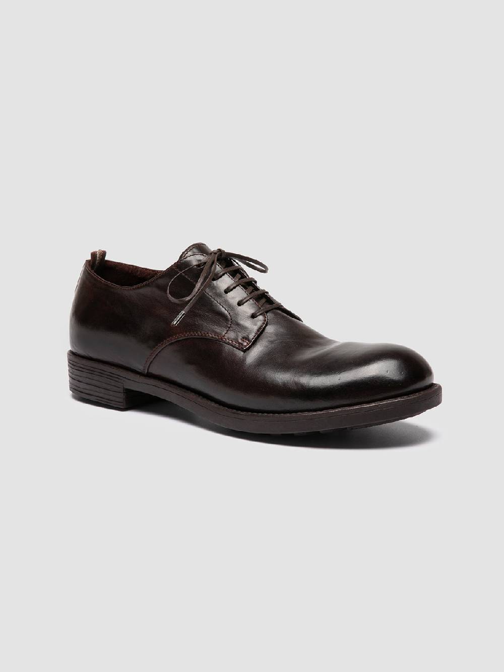 Officine Creative SARGEANT 001 Derby in Pelle Marrone Discount Store per i nuovi prodotti
