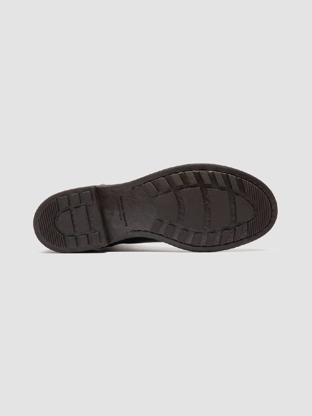 Officine Creative SARGEANT 006 Stivaletti Chelsea in Pelle Marrone Enormi sconti