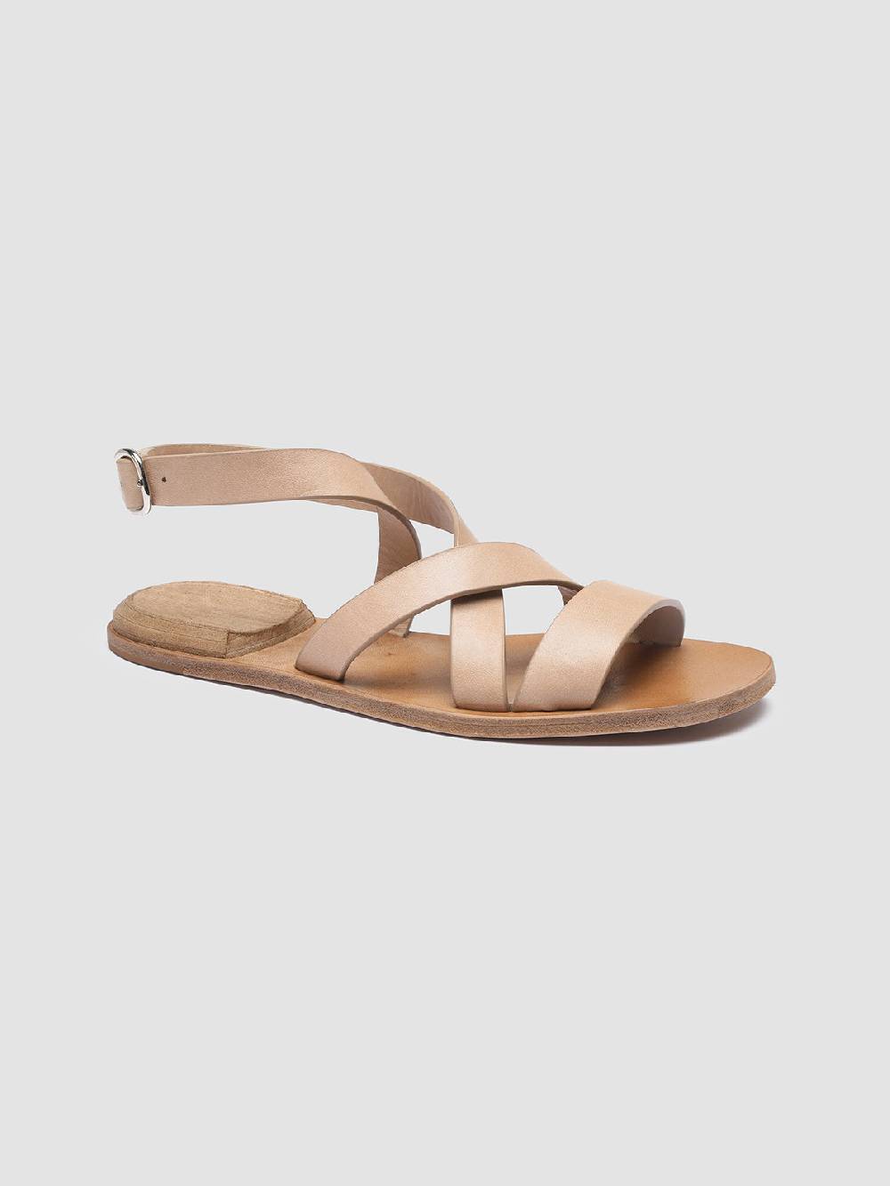 Officine Creative CONTRAIRE 104 Sandali in Nappa Tortora 50% di sconto per tempo limitato