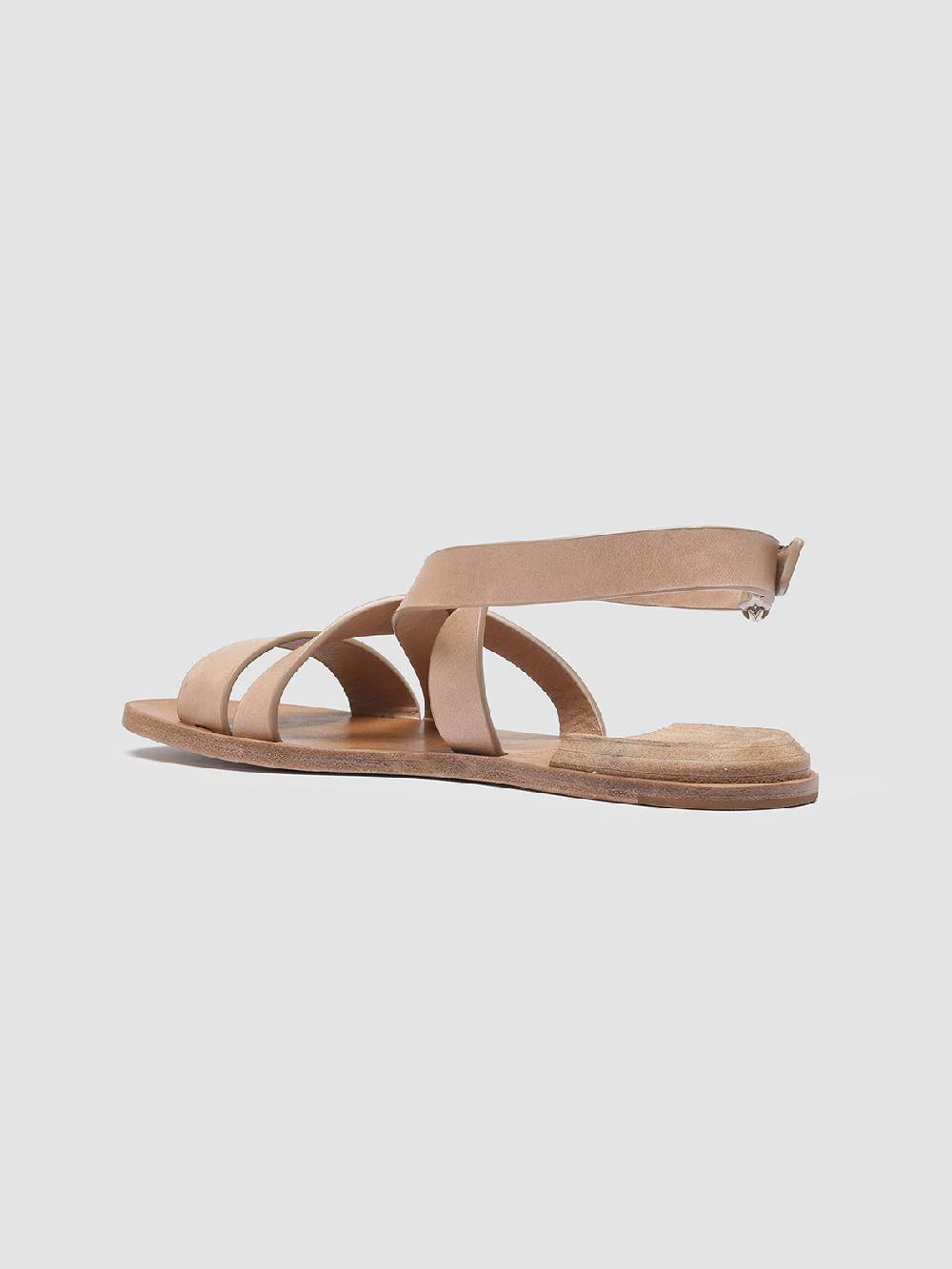 Officine Creative CONTRAIRE 104 Sandali in Nappa Tortora 50% di sconto per tempo limitato