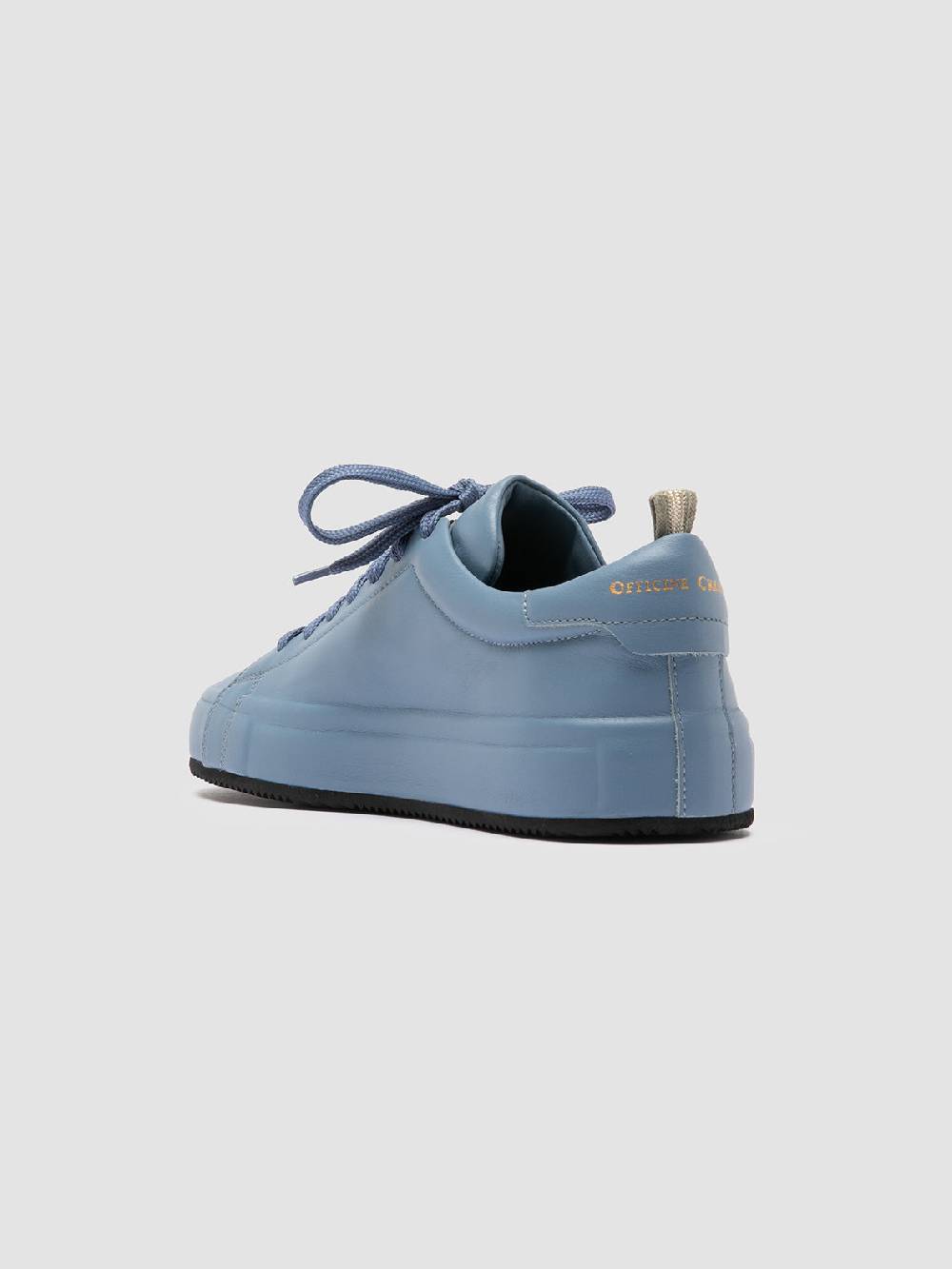 Officine Creative EASY 101 Sneakers Basse in Pelle Blu Italy