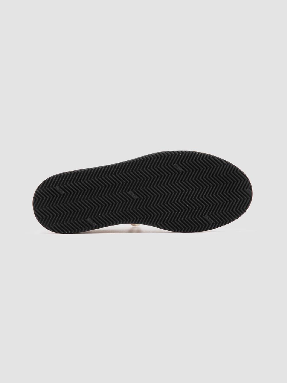 Officine Creative EASY 101 Sneakers Basse in Pelle Avorio Italia