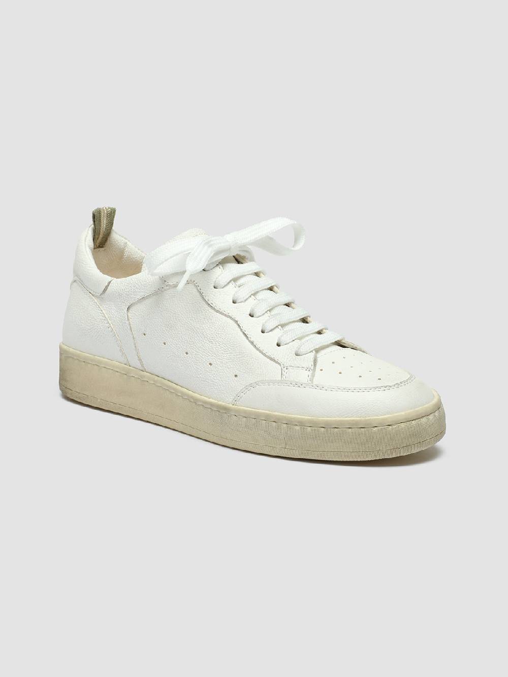 Officine Creative MAGIC 101 Sneakers in Pelle Bianca Qualità