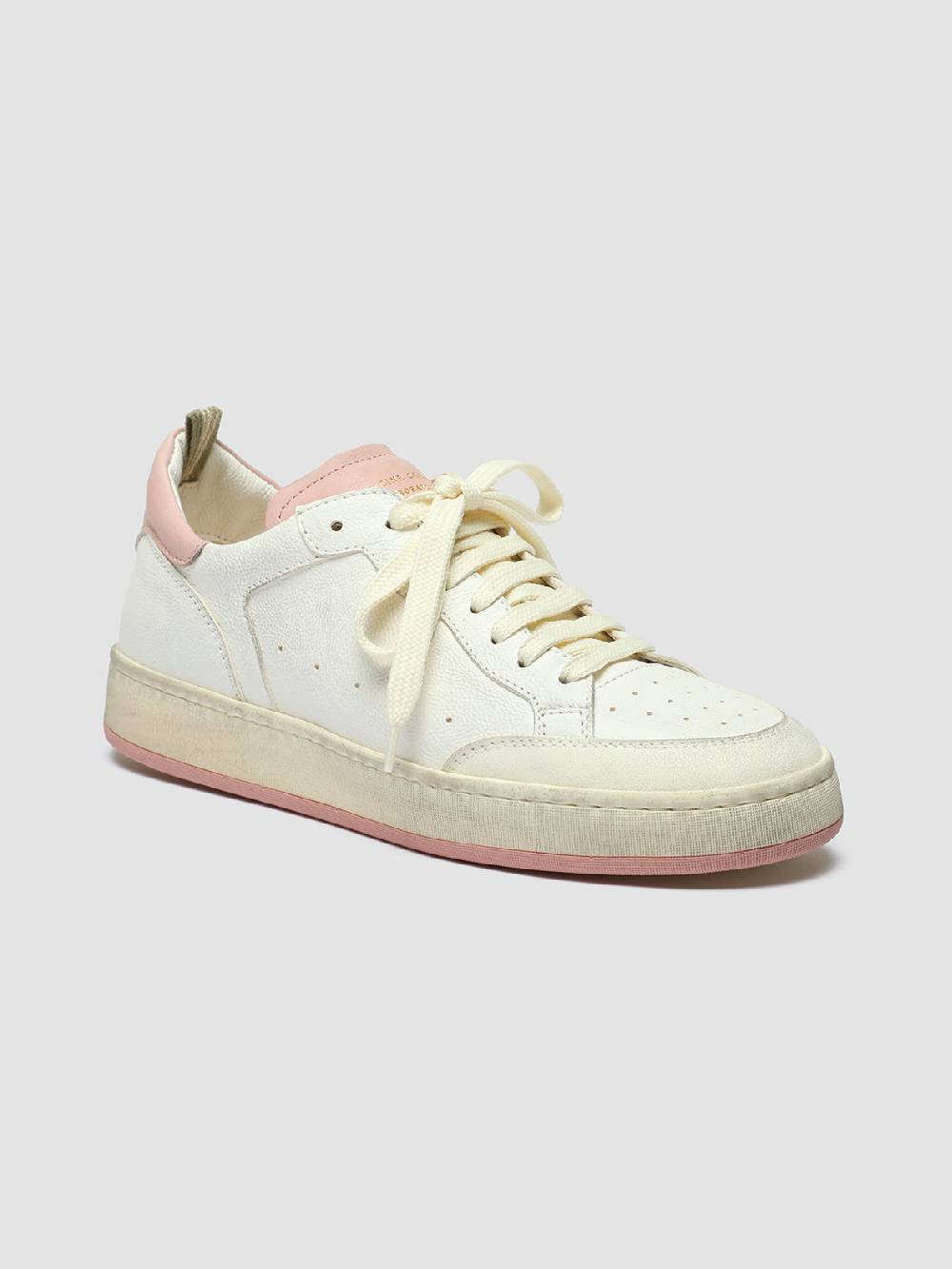 Officine Creative MAGIC 101 Sneakers in Pelle Bianca Vendita