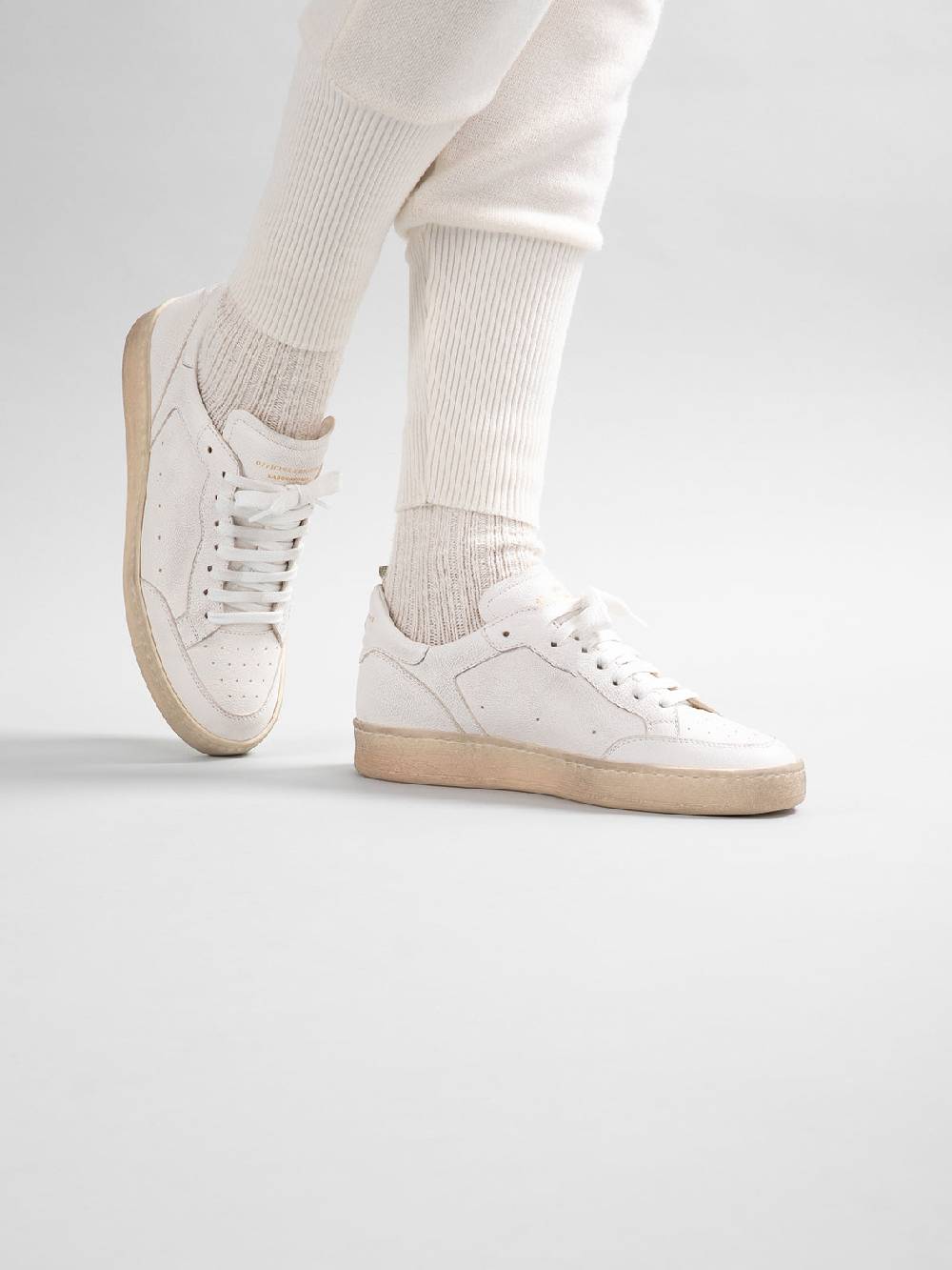 Officine Creative MAGIC 101 Sneakers in Pelle Bianca Vendita