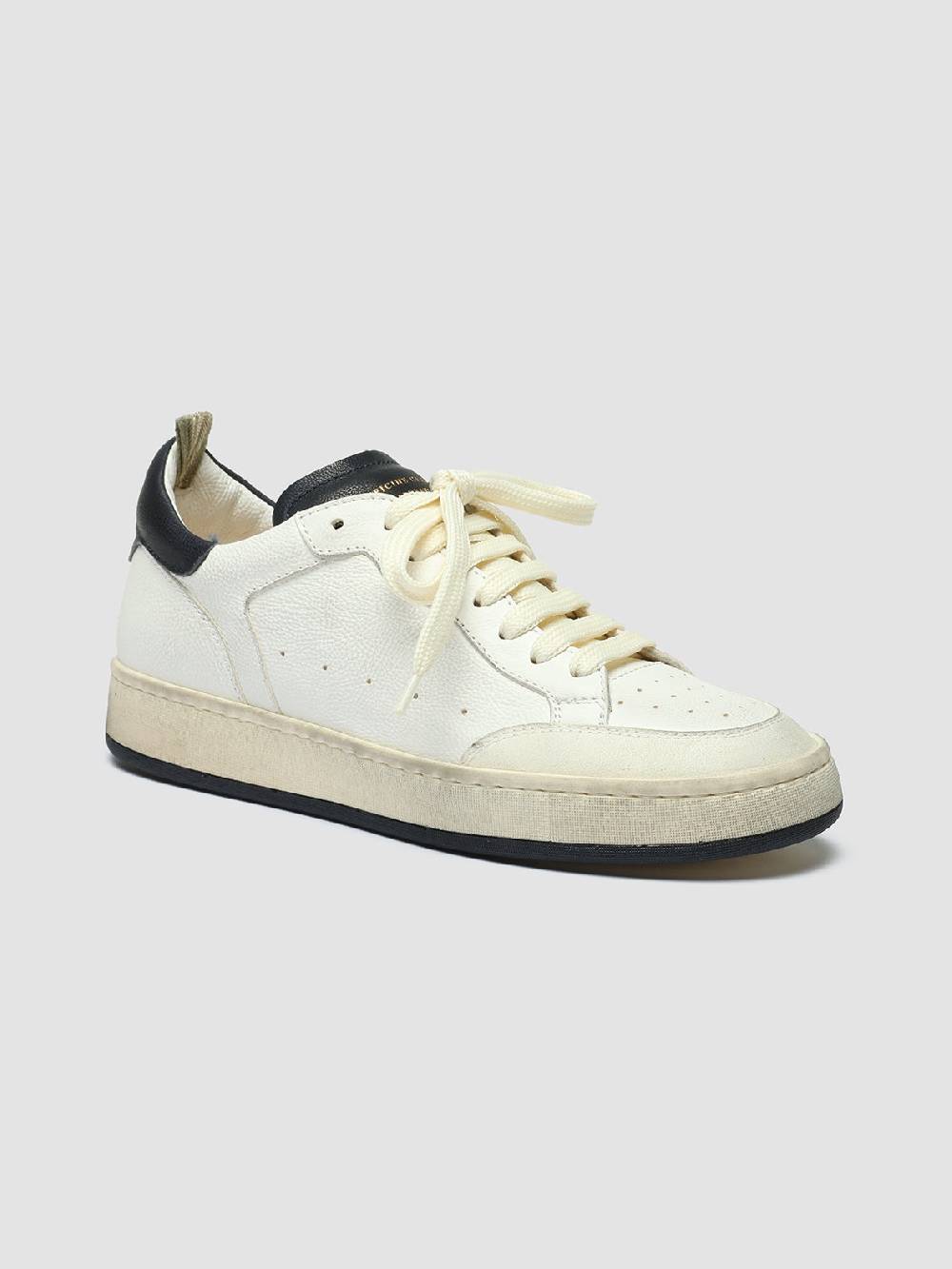 Officine Creative MAGIC 101 Sneakers in Pelle Bianca Promozione