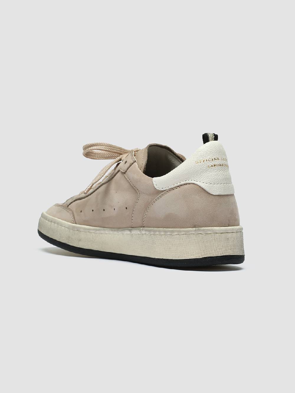 Officine Creative MAGIC 102 Sneakers in Pelle e Camoscio Marrone Spedizione Gratuita