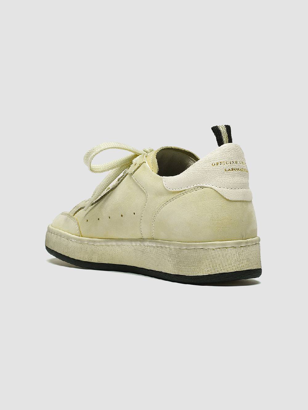 Officine Creative MAGIC 102 Sneakers in Camoscio e Pelle Beige Qualità Garantita