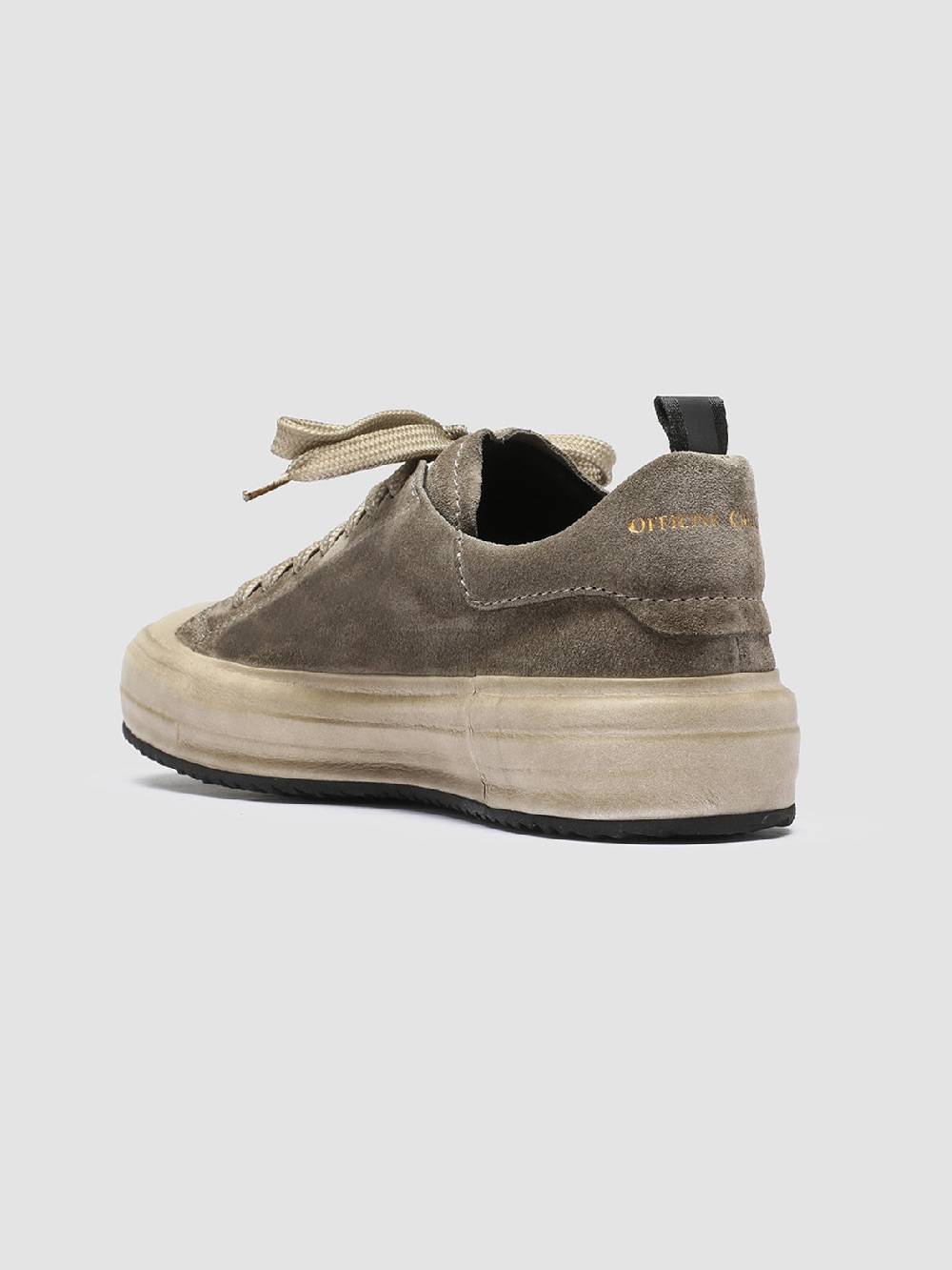 Officine Creative MES 105 Sneakers in Pelle Scamosciata Verde Acquista Ora