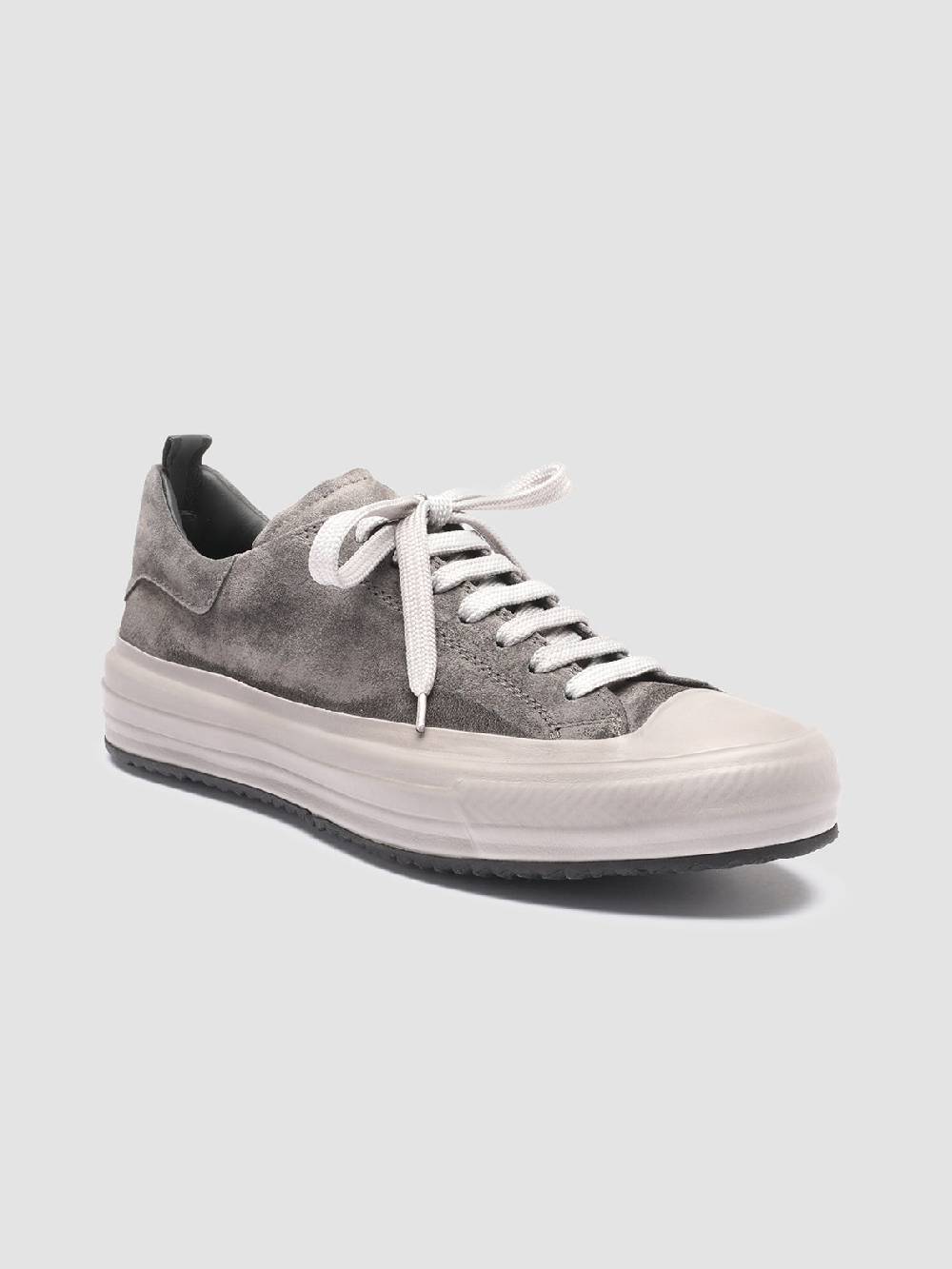 Officine Creative MES 105 Sneakers in Pelle Scamosciata Grigia Consegna Veloce