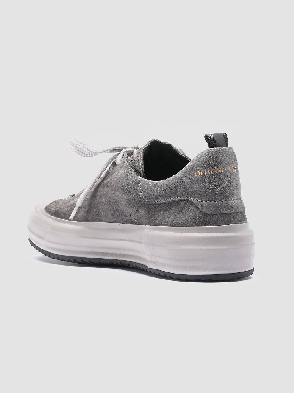 Officine Creative MES 105 Sneakers in Pelle Scamosciata Grigia Consegna Veloce