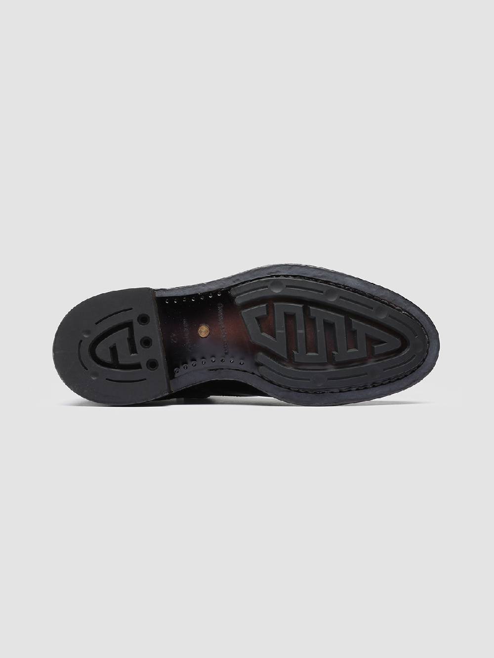 Officine Creative TEMPLE 004 Stivaletti in Pelle Nera Promozione Limitata