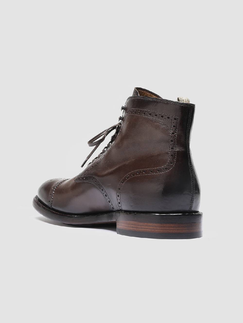 Officine Creative TEMPLE 004 Stivaletti in Pelle Marrone Fino Al -60%