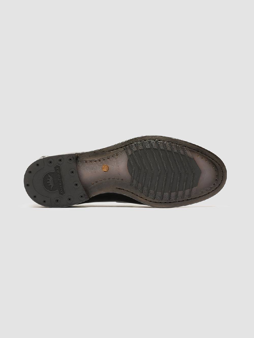Officine Creative TULANE 001 Mocassini con Nappine in Pelle Nera Sconto