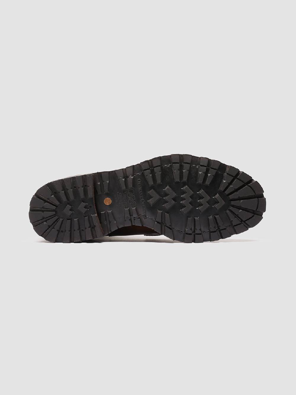 Officine Creative VAIL 017 Stivali Chelsea in Pelle Marrone Offerte