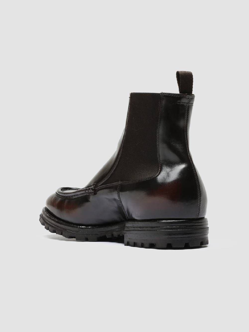 Officine Creative VAIL 017 Stivaletti Chelsea in Pelle Bordeaux Hotsell