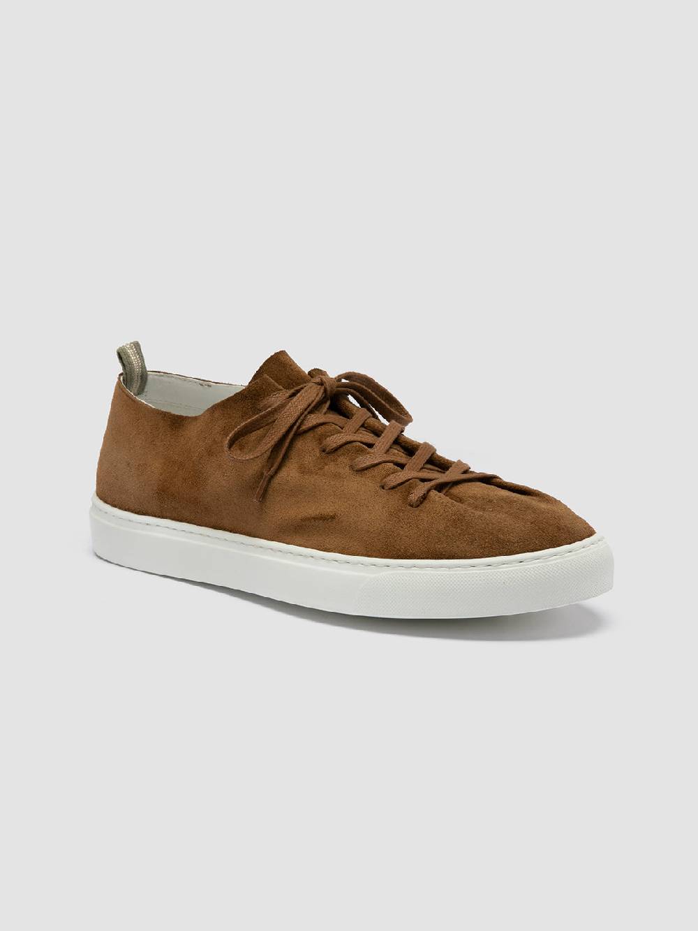 Officine Creative LEGGERA 001 Sneakers Basse in Pelle Scamosciata Marrone Grande vendita