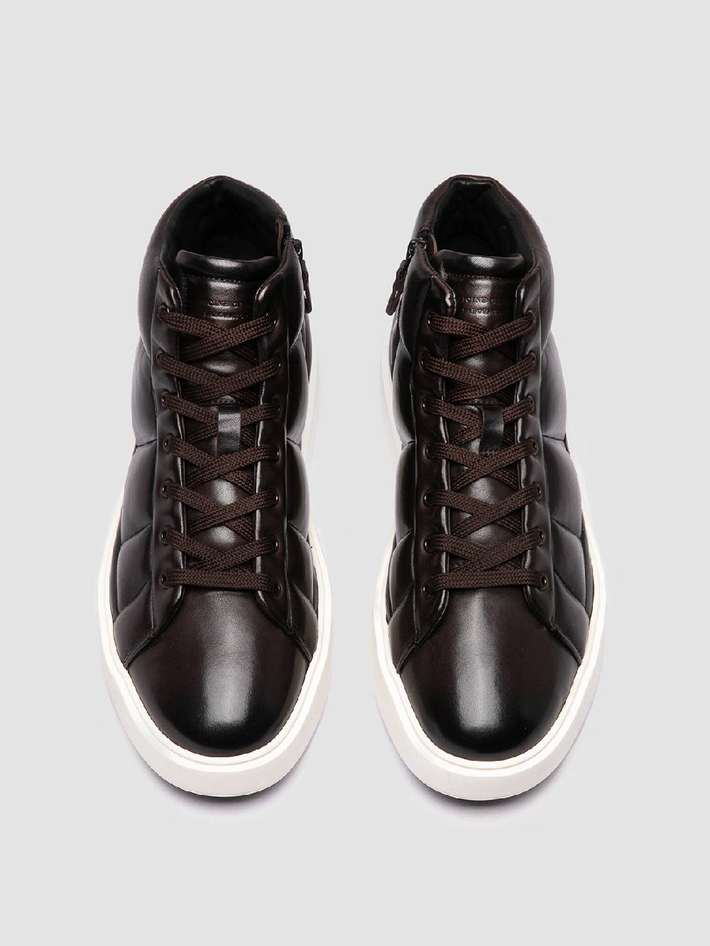 Officine Creative LEISURE 002 Sneaker Alte in Pelle Marrone Black Friday