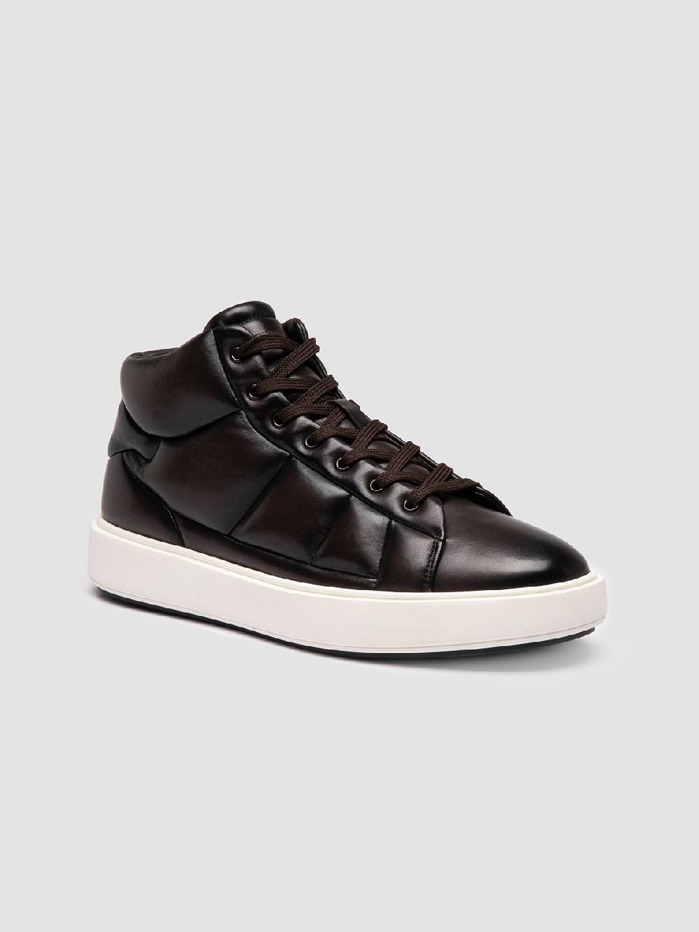Officine Creative LEISURE 002 Sneaker Alte in Pelle Marrone Black Friday