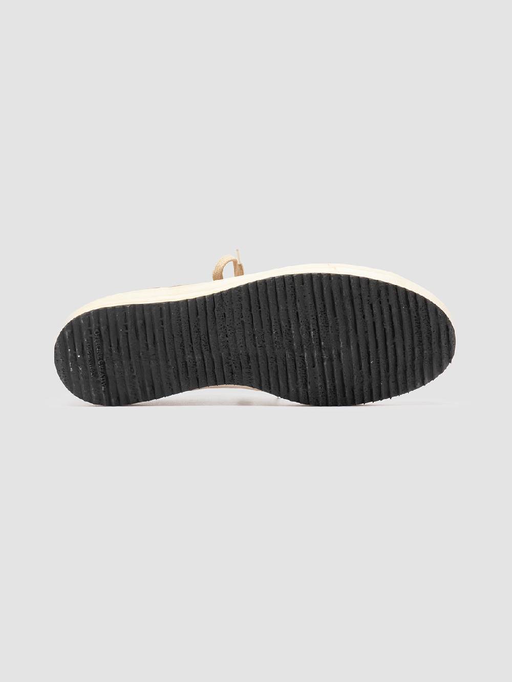 Officine Creative MES 009 Sneakers Basse in Pelle e Suede Tortora Offerta per la Festa della Mamma
