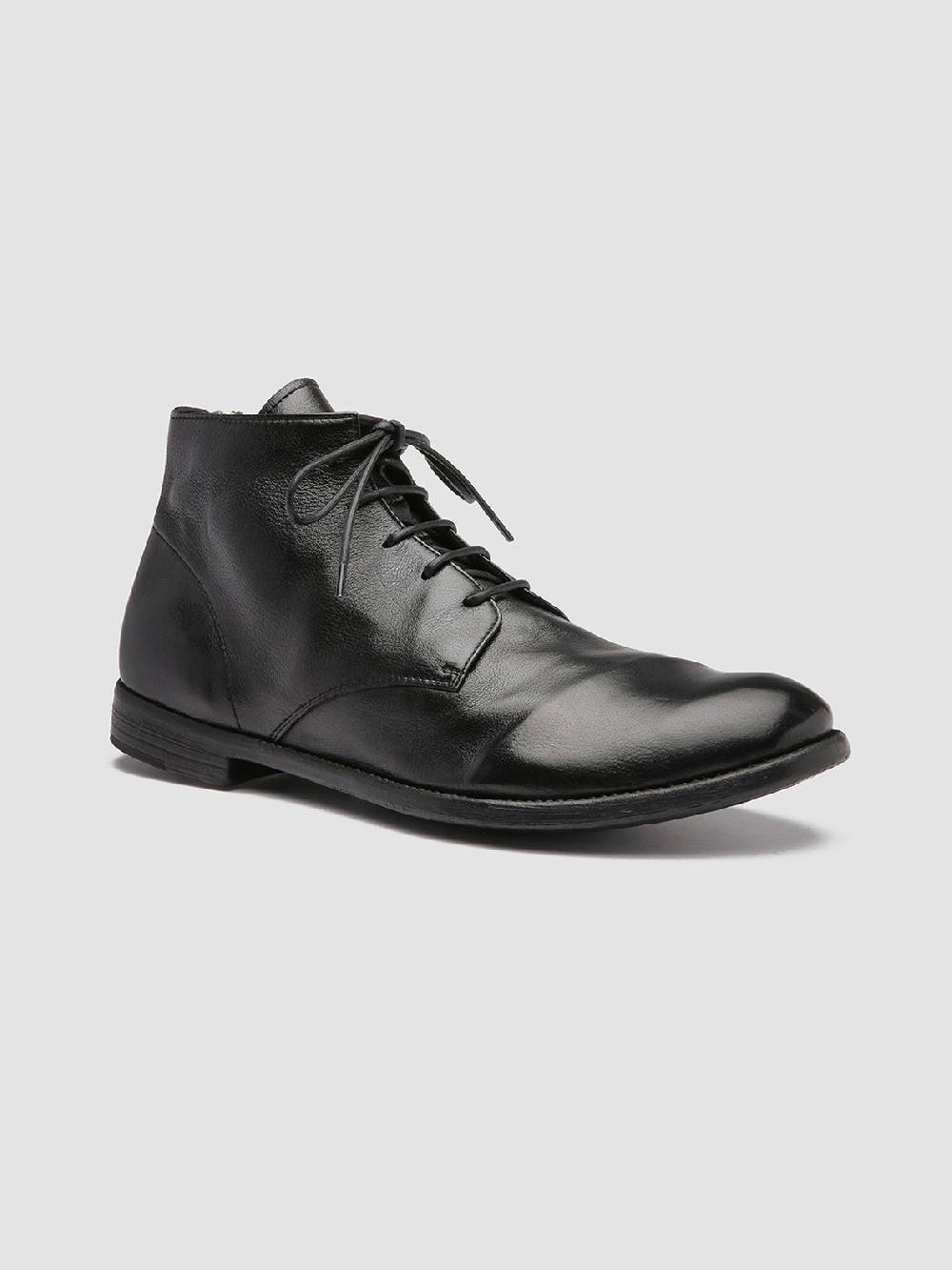 Officine Creative ARC 513 Stivaletti in Pelle Nera Offerta migliore