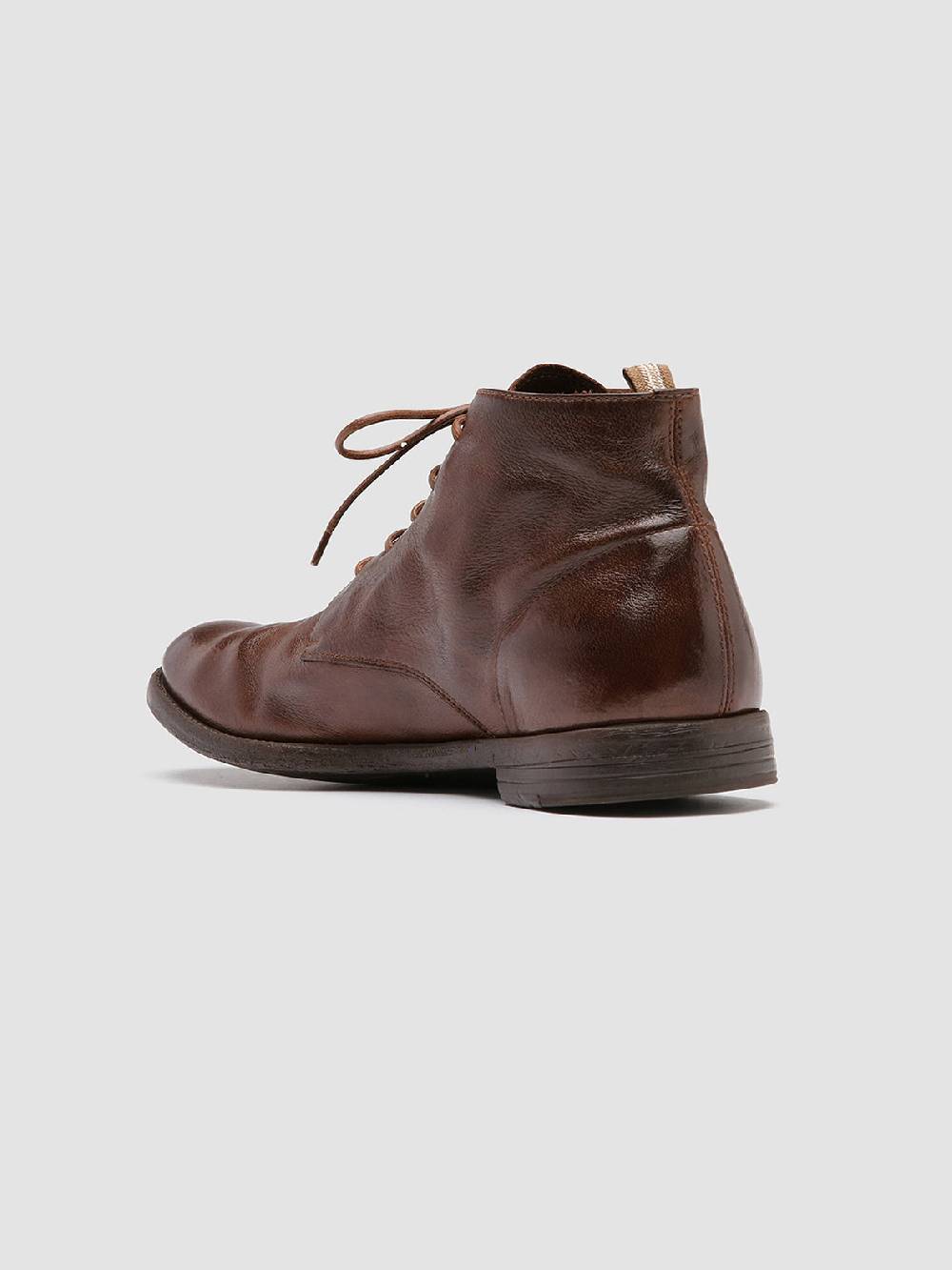Officine Creative ARC 513 Stivaletti in Pelle Marrone Latest fashion