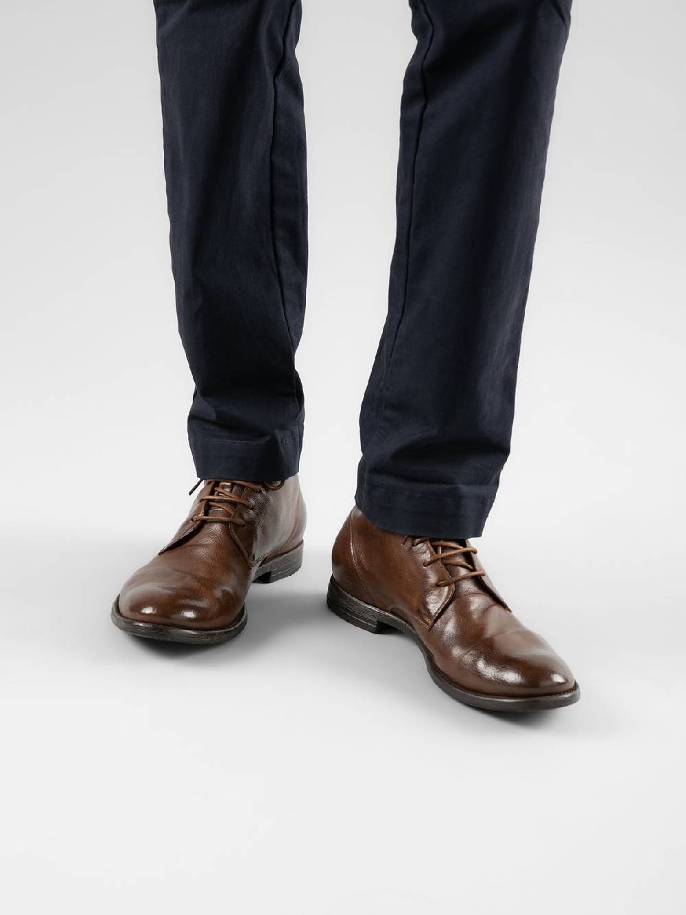 Officine Creative ARC 513 Stivaletti in Pelle Marrone Latest fashion