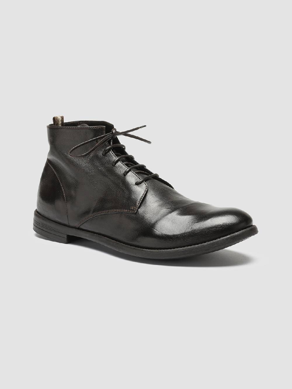 Officine Creative ARC 513 Stivaletti in Pelle Marrone Online Outlet