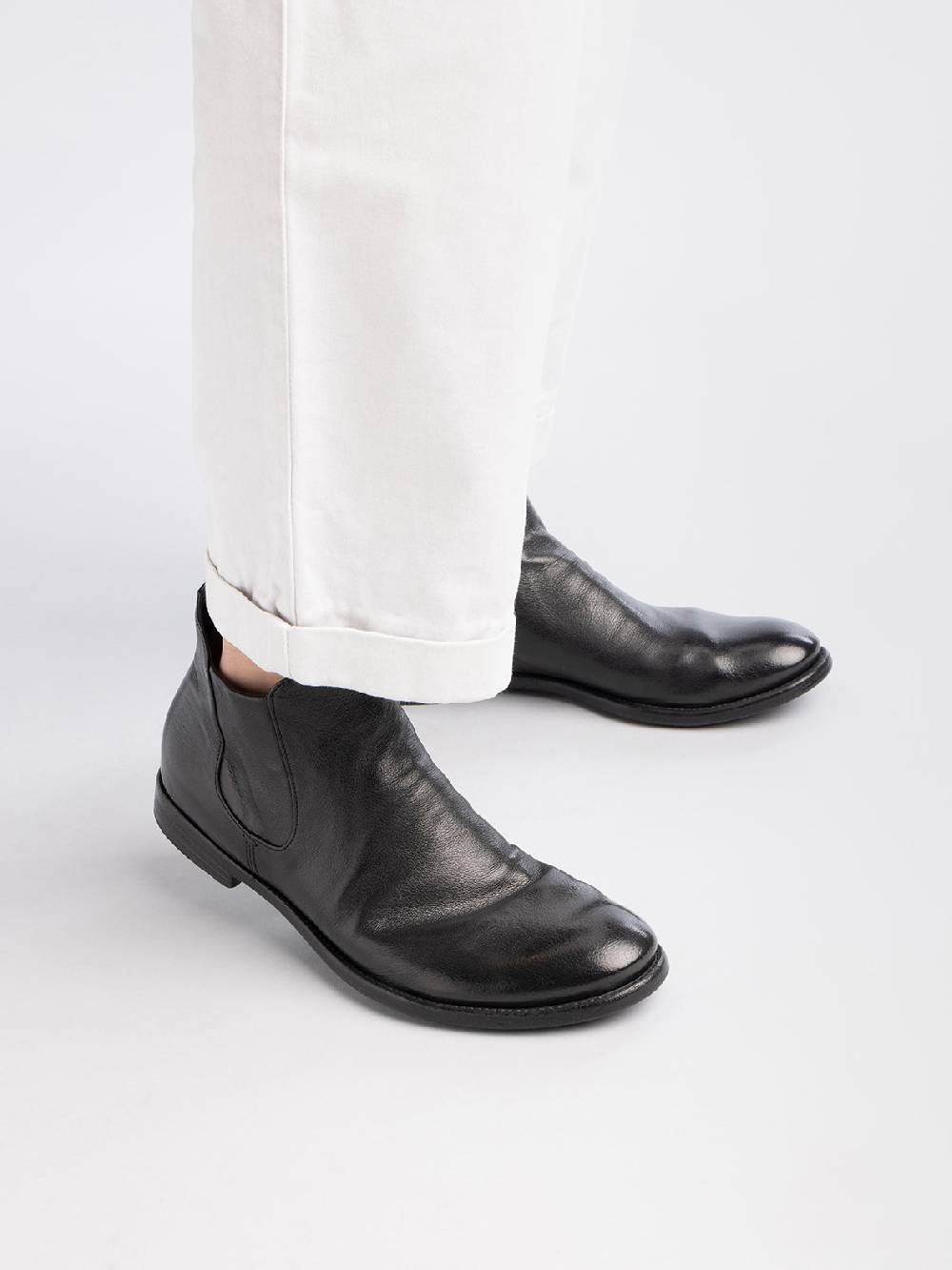 Officine Creative ARC 514 Stivaletti in Pelle Marrone Offerte esclusive