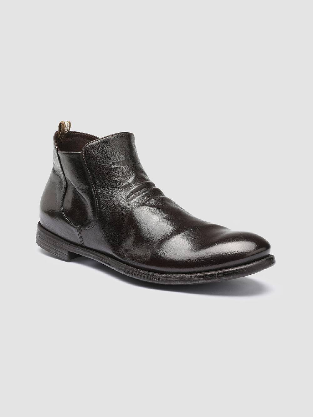 Officine Creative ARC 514 Stivaletti in Pelle Marrone Lightning offer