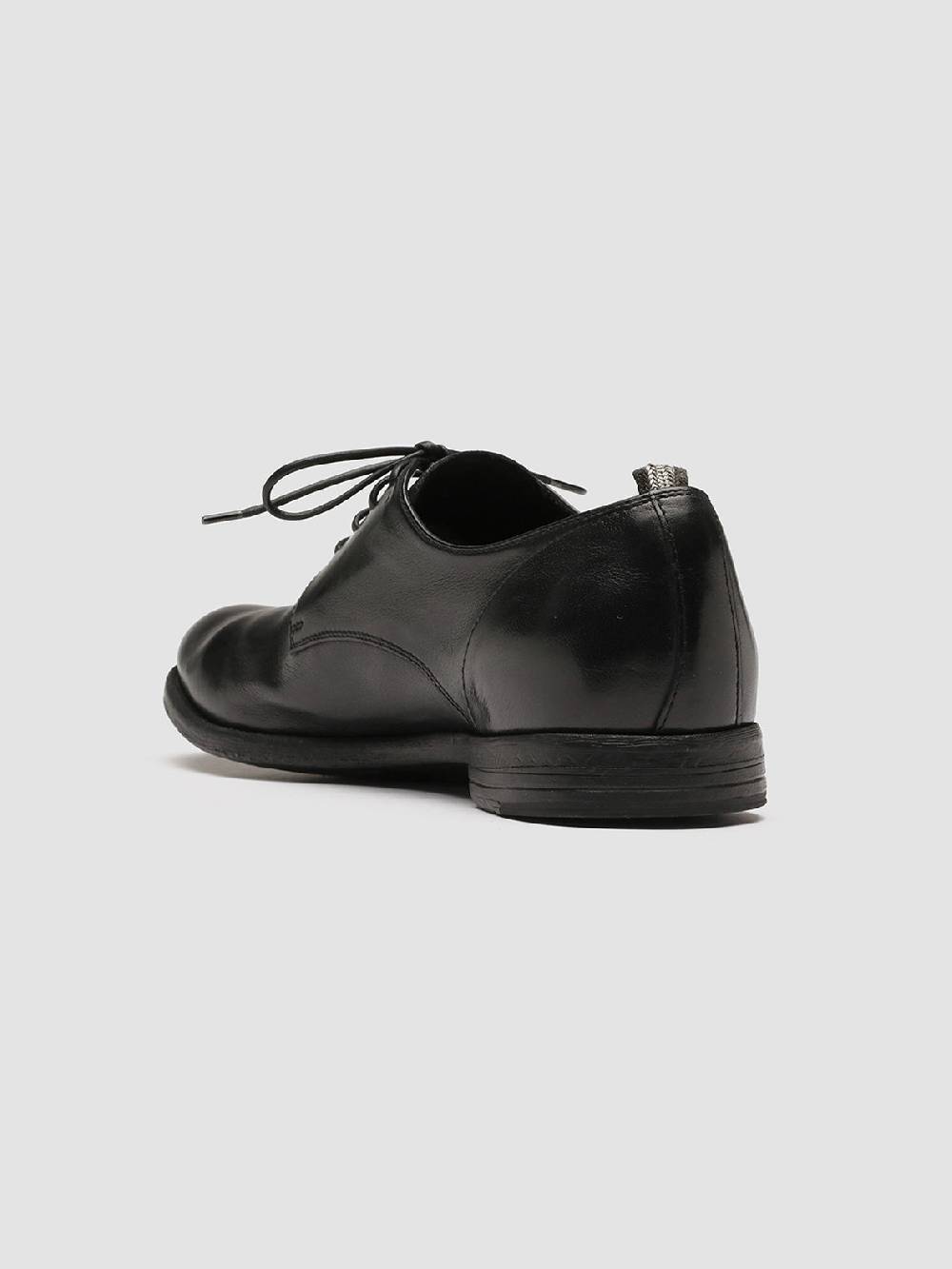 Officine Creative ARC 515 Derby in Pelle Nera Grandi sconti