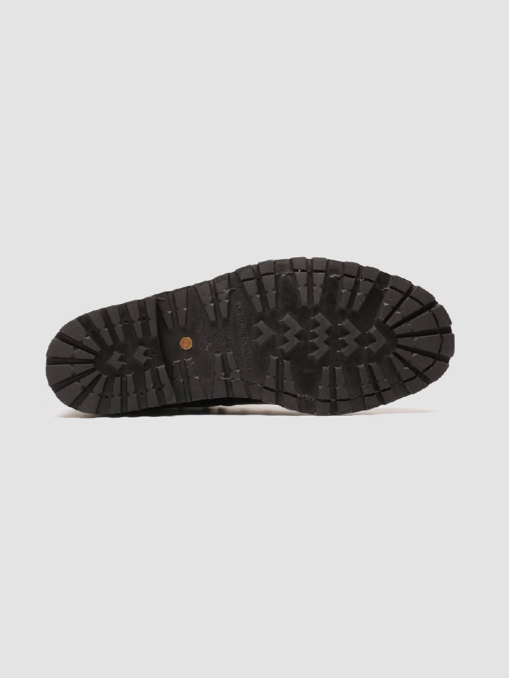 Officine Creative ARTIK 001 Stivali Stringati in Pelle Marrone Liquidazione