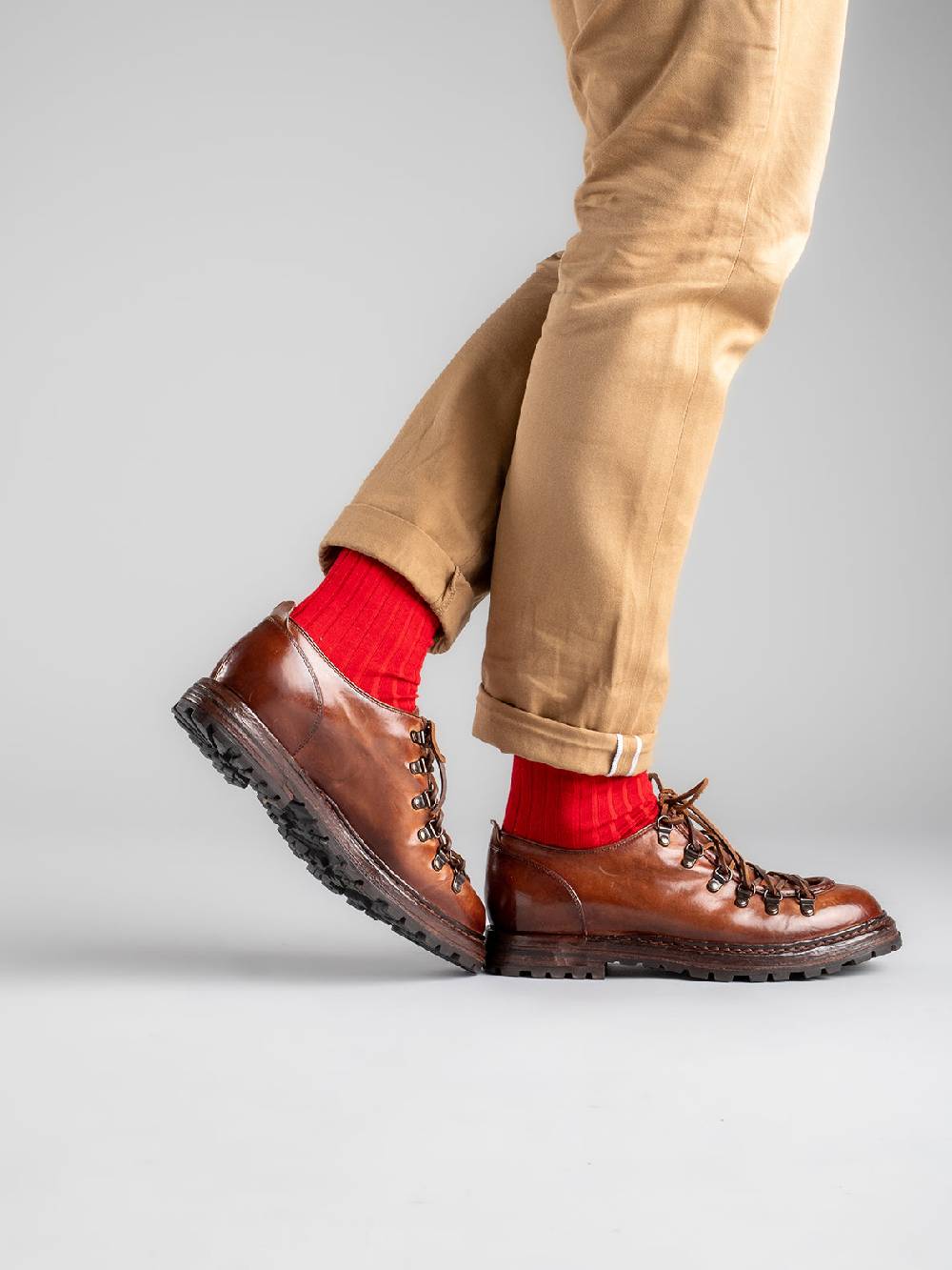 Officine Creative ARTIK 003 Scarpe da Trekking in Pelle Marrone Comprane uno, ottenene uno gratis