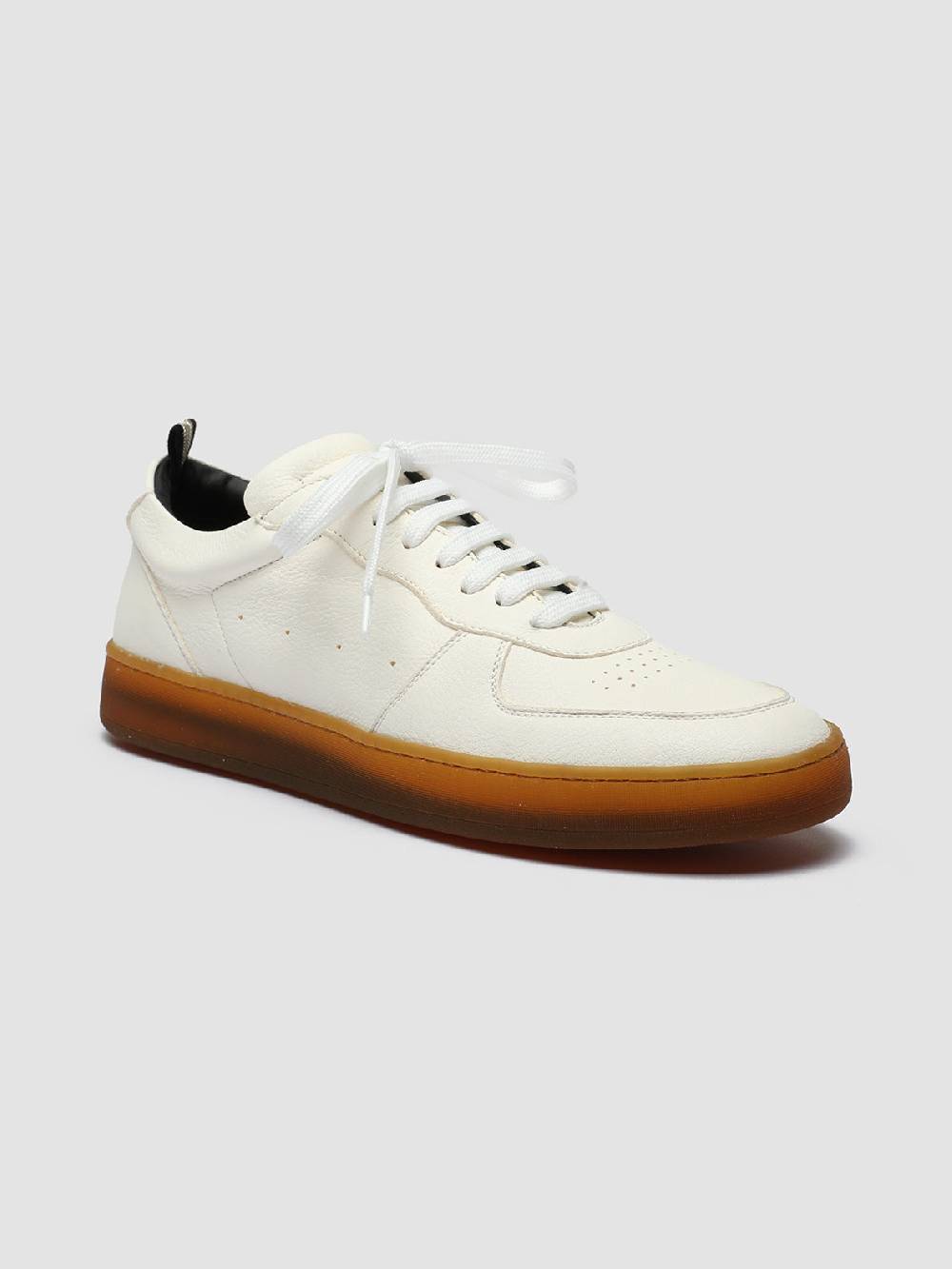 Officine Creative ASSET 001 Sneakers in Pelle Bianca Enormi risparmi