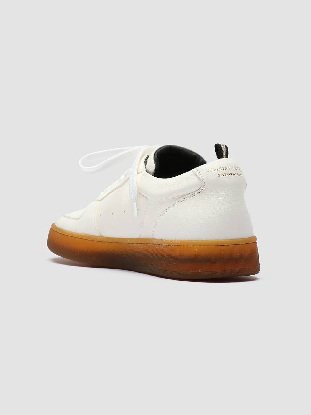 Officine Creative ASSET 001 Sneakers in Pelle Bianca Enormi risparmi