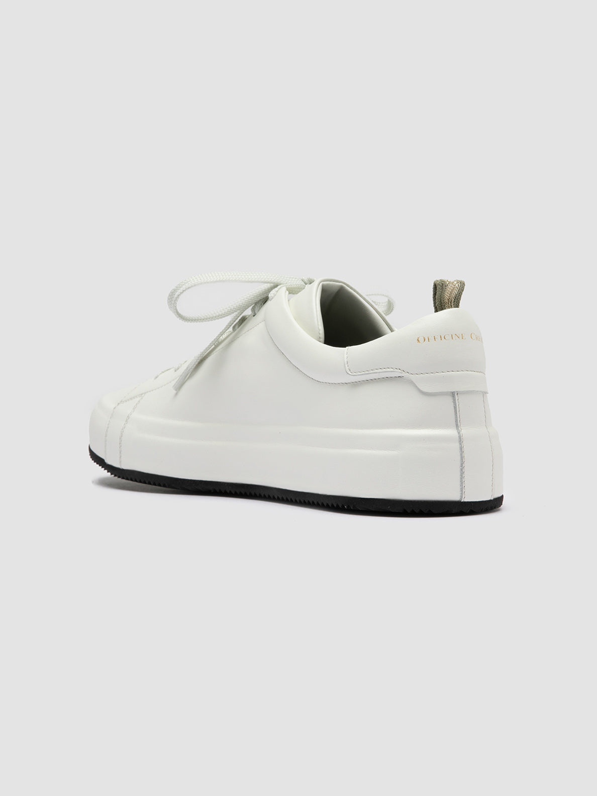 Officine Creative EASY 001 Sneakers Basse in Pelle Bianca Super Saving Price