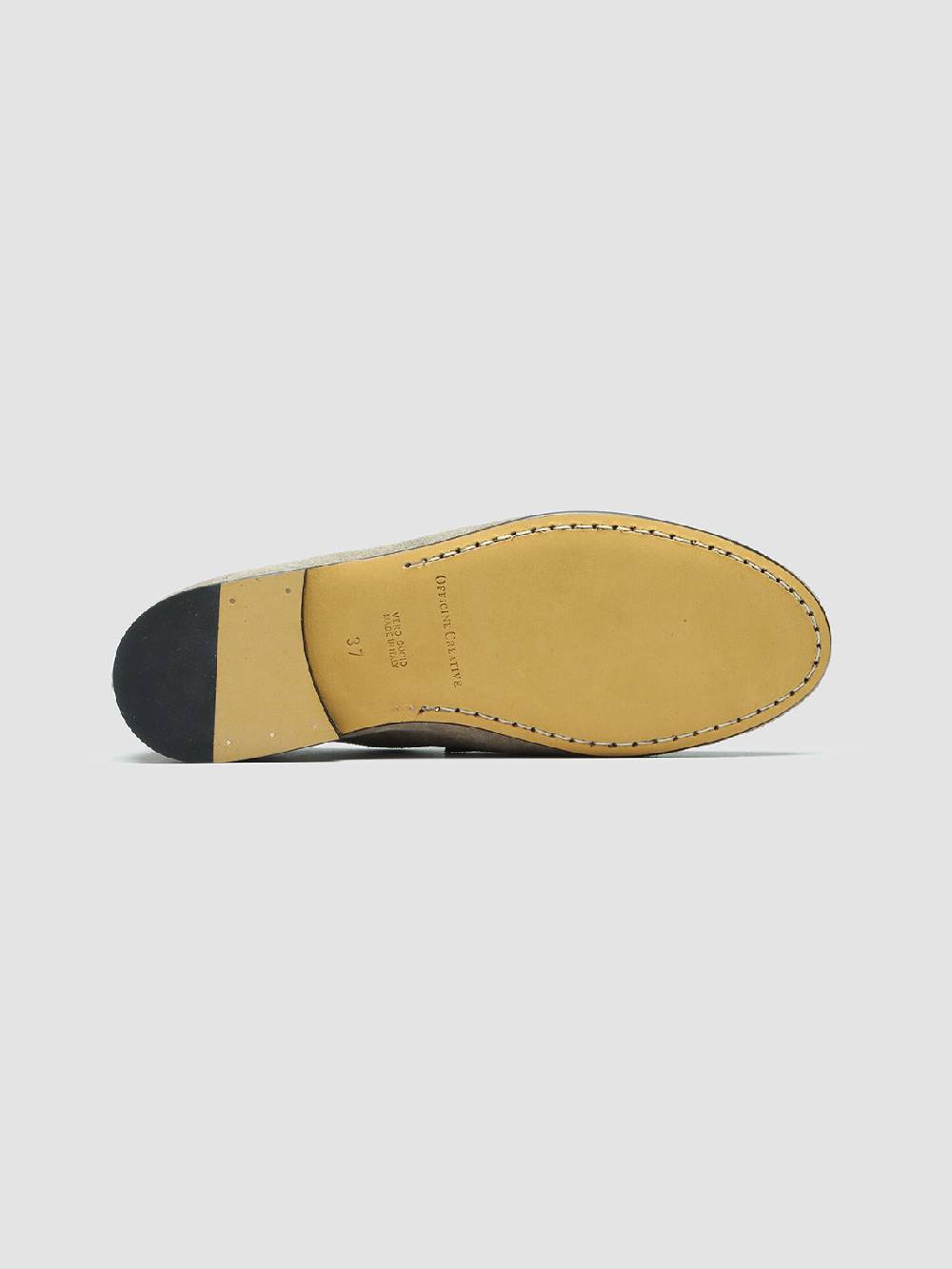Officine Creative BLAIR 001 Mocassini in Pelle Scamosciata Tortora Ultimo giorno