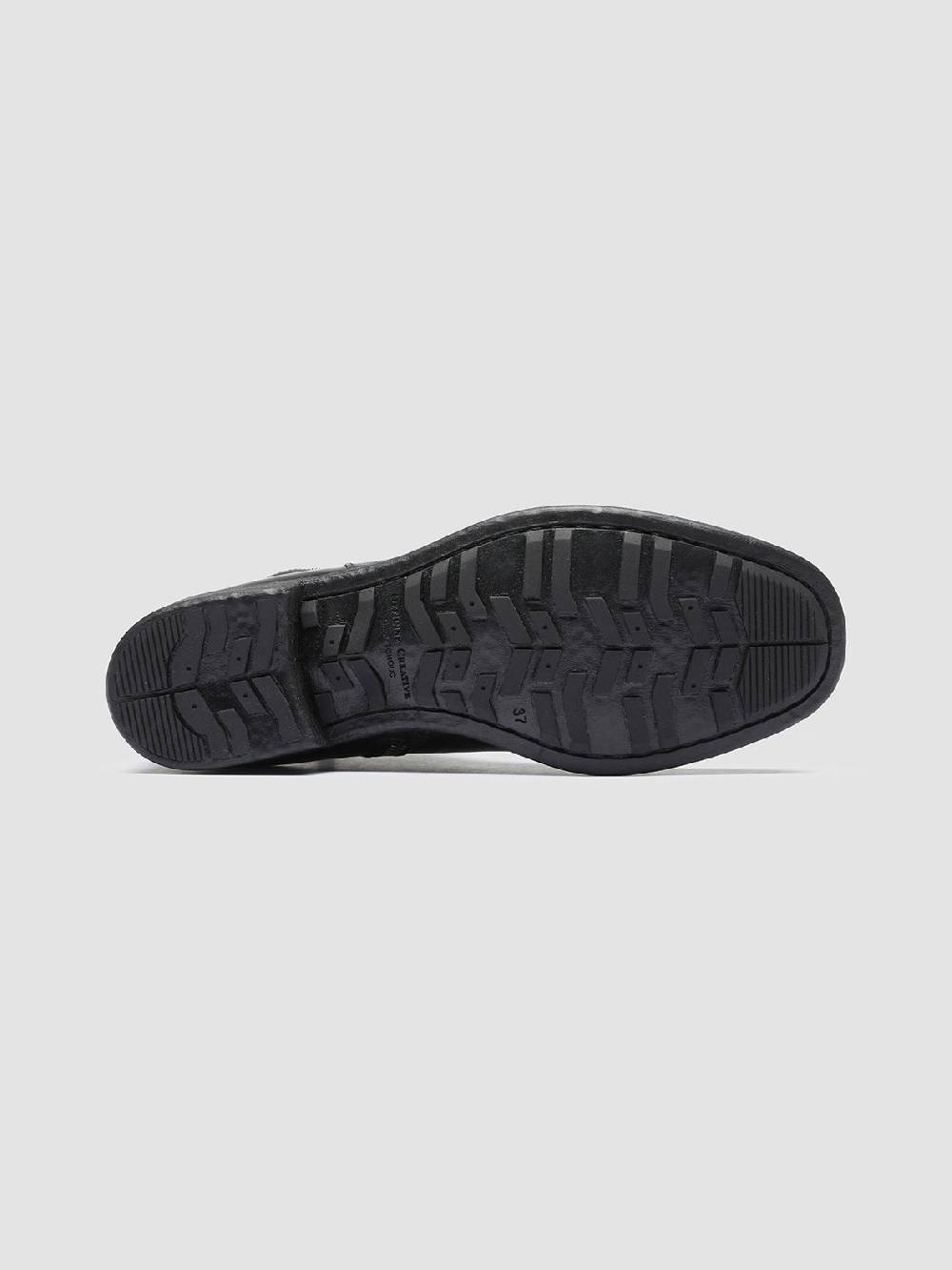 Officine Creative CALIXTE 020 Mocassini in Pelle Nera Promozione temporanea