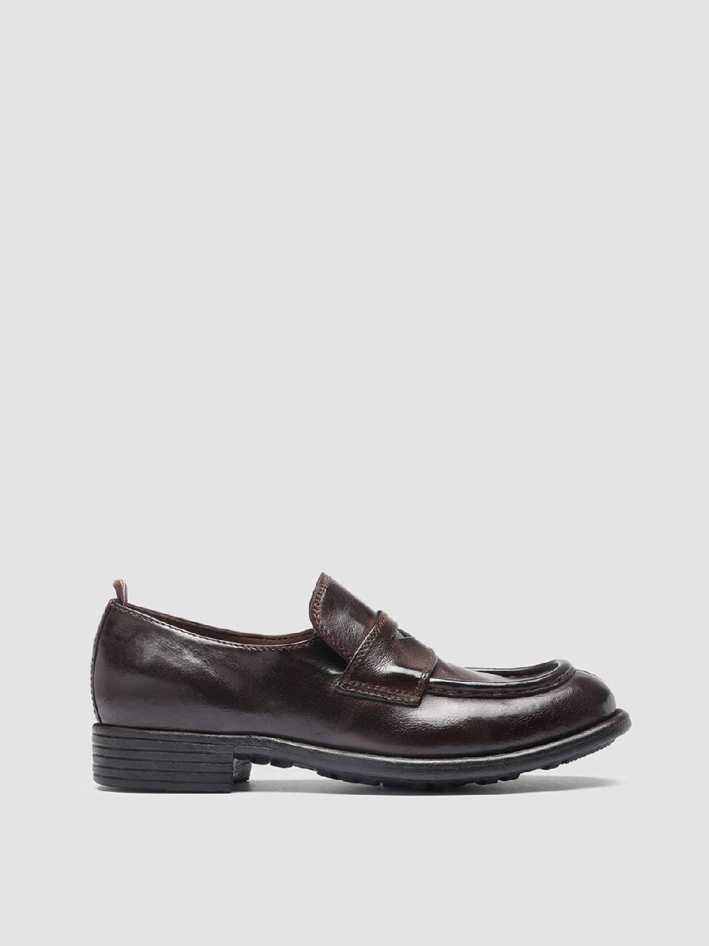 Officine Creative CALIXTE 020 Mocassini in Pelle Marrone Fino al 60% di sconto