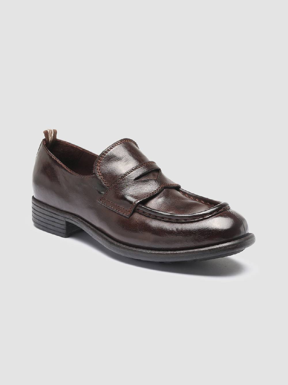 Officine Creative CALIXTE 020 Mocassini in Pelle Marrone Fino al 60% di sconto