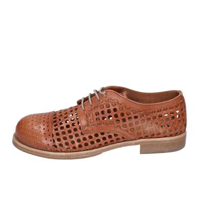 scarpe donna MOMA classiche marrone pelle 1AS422-PEC BC49 Moda