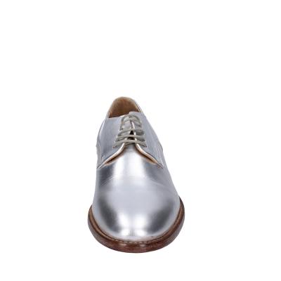 scarpe donna MOMA classiche argento pelle 1AS025-RA BC51 Nuovo