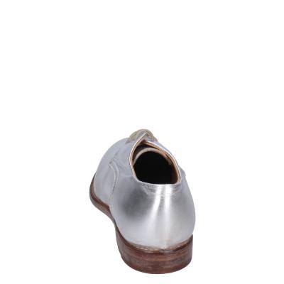 scarpe donna MOMA classiche argento pelle 1AS025-RA BC51 Nuovo