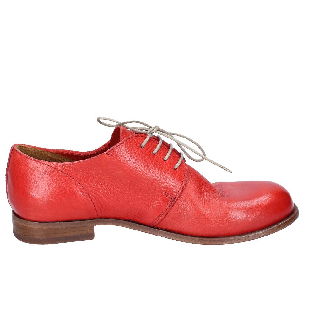 scarpe donna MOMA classiche rosso pelle 39401A VINTAGE EX486 Vendita