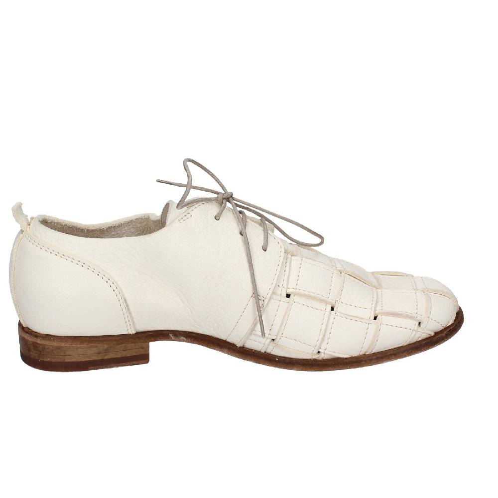scarpe donna MOMA classiche bianco pelle 39409A VINTAGE EX454 Promozione