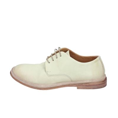 scarpe donna MOMA classiche verde pelle 1AS451-SAF BC829 Pezzi Unici