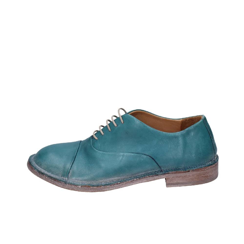 scarpe donna MOMA classiche verde pelle EZ856 Qualità Garantita
