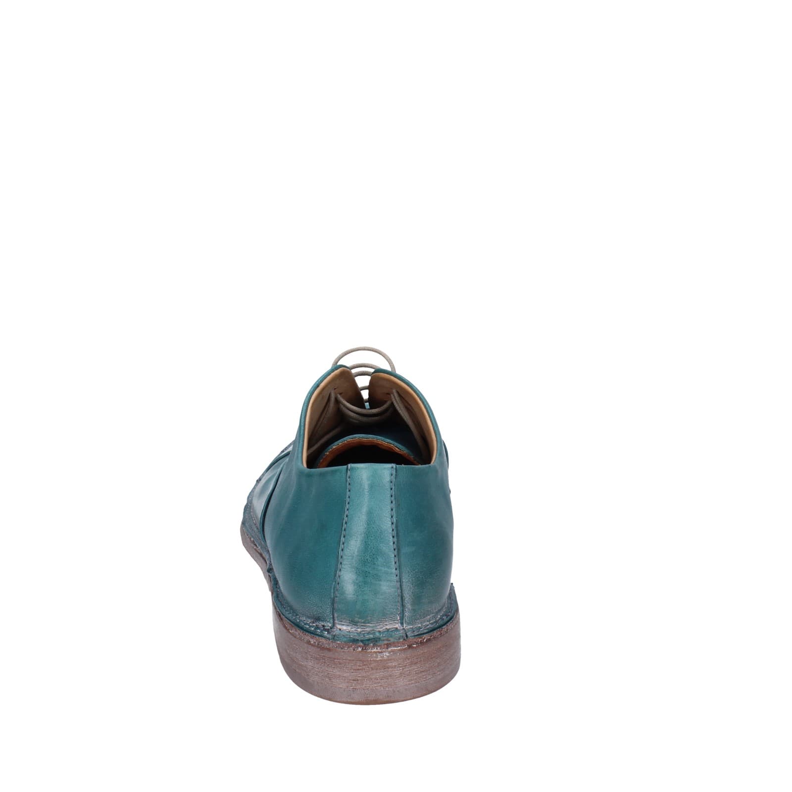 scarpe donna MOMA classiche verde pelle EZ856 Qualità Garantita