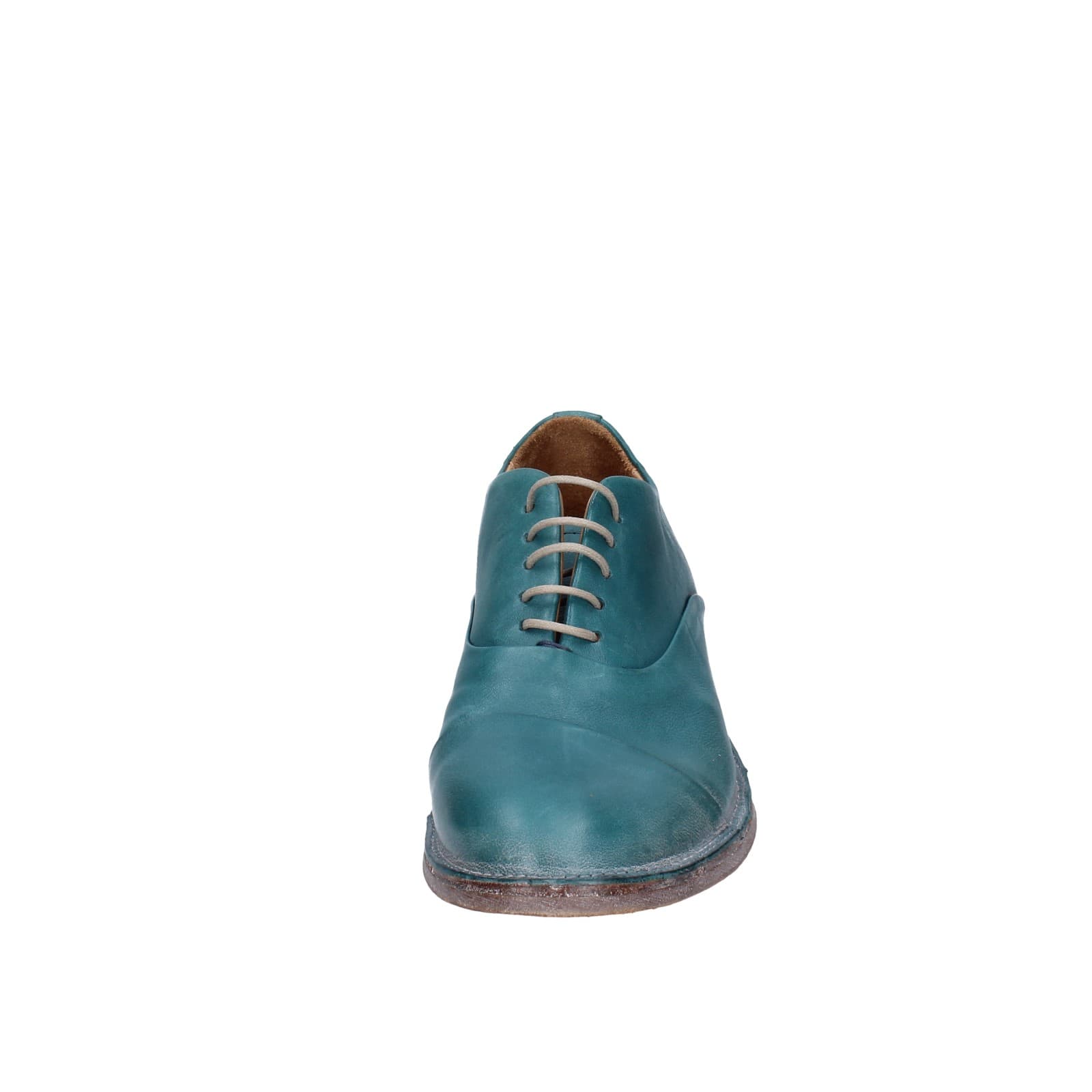 scarpe donna MOMA classiche verde pelle EZ856 Qualità Garantita